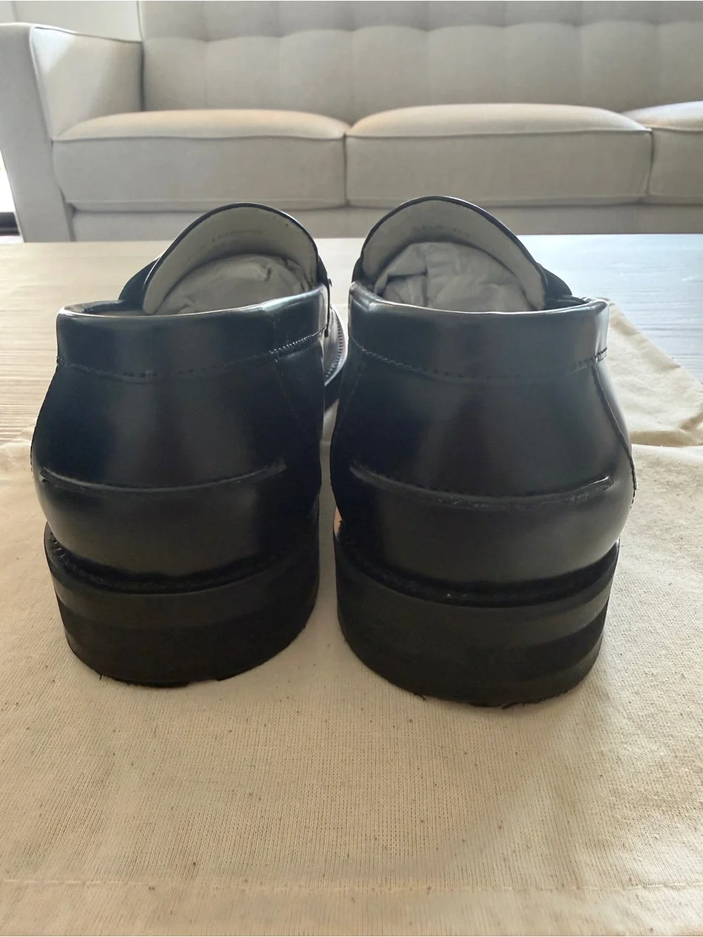 Duke & Dexter Black Bit Loafer - Men's Sz 11